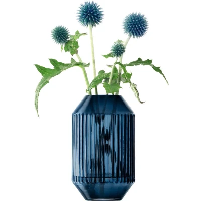 Afbeelding van L.S.A. Rotunda Vaas 15 cm Blue / Glass