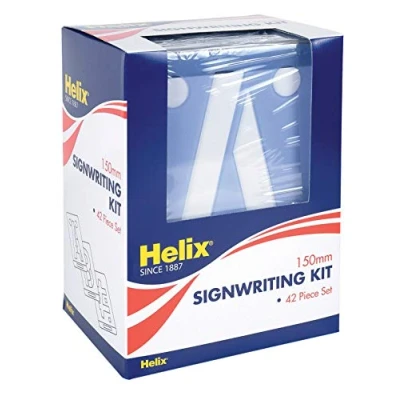 Afbeelding van Helix lettersjabloon 150mm