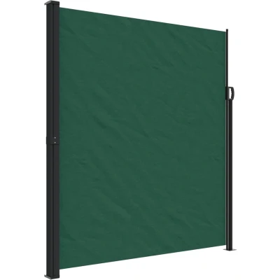 Afbeelding van Windscherm uittrekbaar 220x600 cm donkergroen