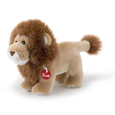 Afbeelding van Trudi Trudini knuffel Leeuw 18 cm Hoge kwaliteit pluche Knuffeldier voor jongens en meisjes Beige 9x13x18 maat XS