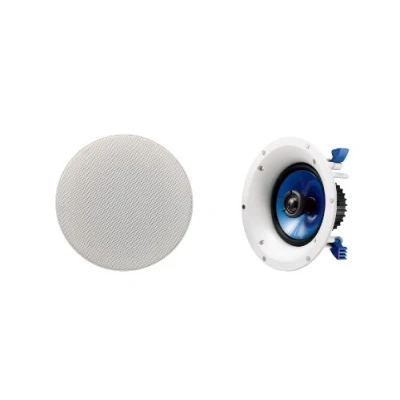 Afbeelding van Yamaha NS IC600 Ronde Inbouwluidsprekers 6&quot; Speakers Wit (per paar 2 stuks)