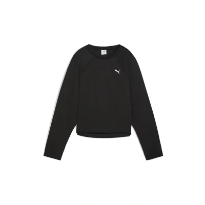 Afbeelding van Puma Evostripe Comfort Sweater, Dames, Maat: Small, Black