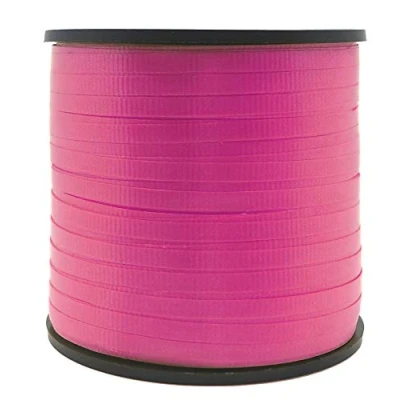 Afbeelding van Unique Party 48629 Bolduc lint 90 m magenta roze