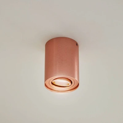 Afbeelding van Arcchio Spots 1licht Aluminium H: 12.5 cm GU10 koper