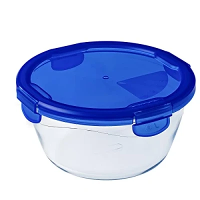 Image de Boite de conservation Pyrex® ronde 20 cm en verre avec couvercle étanche, Cook &amp; Go
