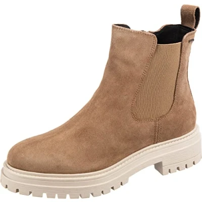 Afbeelding van Geox D Iridea B Abx, enkellaars dames, Dk Taupe