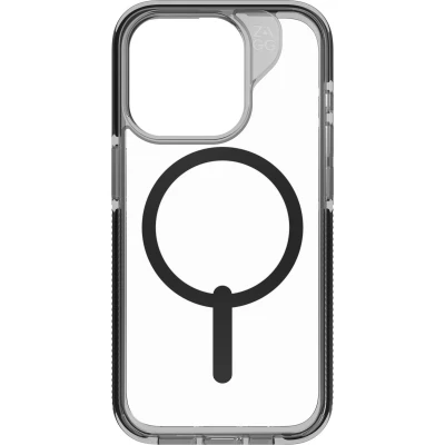 Afbeelding van Gear4 iPhone 15 Pro Santa Cruz MagSafe hoesje (transparant, zwart)