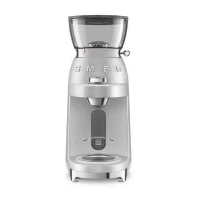 Afbeelding van Smeg Mini Pro Koffiemolen CGF02 Zilver