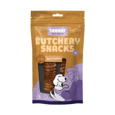 Afbeelding van Braaaf butchery hondensnacks runderluchtpijp 85 gram