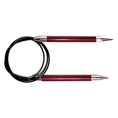 Afbeelding van KnitPro Royale Draaibaar rondbreinaalden 60cm 9.00mm 3st