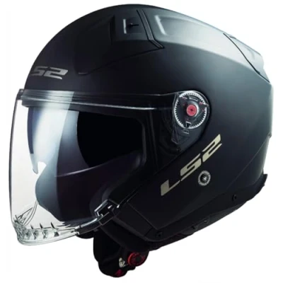 Afbeelding van LS2 Helm Infinity II Solid OF603 mat zwart maat XL