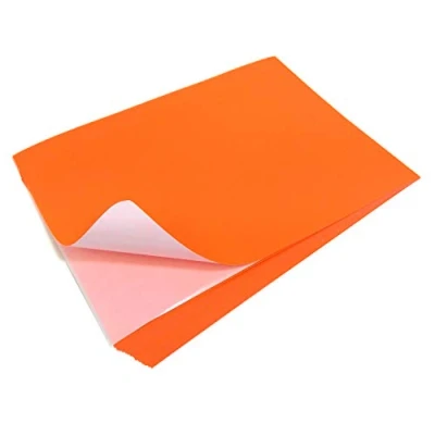 Afbeelding van Evergreen Goods Stickers, A4, neonoranje, 10 stuks