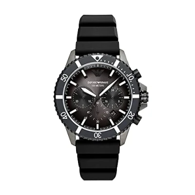 Afbeelding van Emporio Armani heren Horloge AR11515 in de kleur Donkergrijs