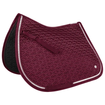Afbeelding van Waldhausen Zadeldekje Rom Dressuur Velvet Red