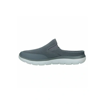 Afbeelding van Skechers Sport Muiltjes, Heren, Maat: 45, Char grijs Textiel