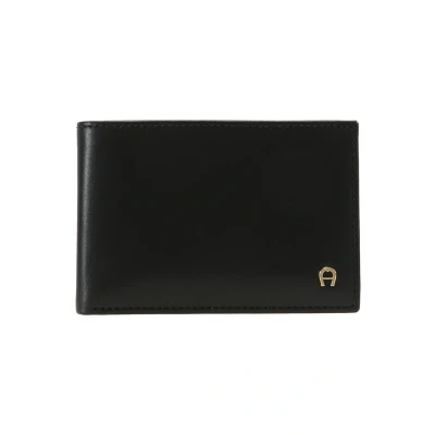 Afbeelding van Aigner Daily Basis Portemonnee, Heren, Maat: One Size, Black