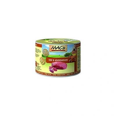 Afbeelding van 6x200g Rund/Kippenharten MAC&#039;s Kattenvoer