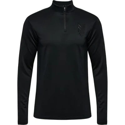 Afbeelding van Hummel Active HALF ZIP Sweater, Heren, Maat: XL, Black