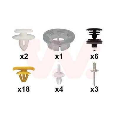 Afbeelding van VAN WEZEL 5863799 Montageset, deur