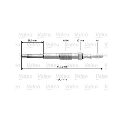 Afbeelding van Valeo Gloeibougie 345135