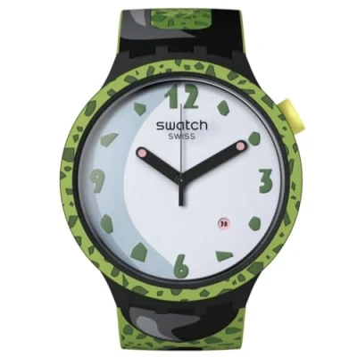 Afbeelding van Swatch Analoog SB01Z401, Meerkleurig, band, Band
