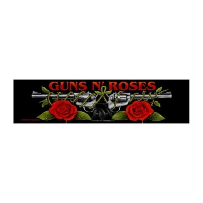 Afbeelding van Guns N&#039; Roses Logo/Roses Patch Super Strip Zwart