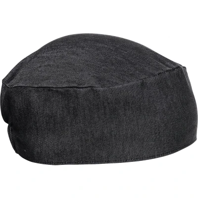 Afbeelding van Premier Chefs Skull Cap PR653 Black Denim