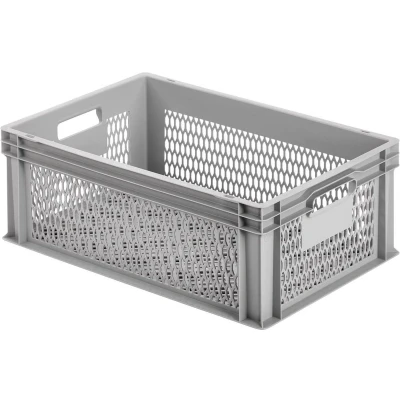 Afbeelding van Alutec 75060 Kunststofbox Met raster (b x h d) 600 220 400 mm Grijs 1 stuk(s)