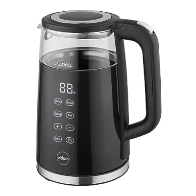 Afbeelding van Eldom Waterkoker NEVO 2200 W 1 7 L Temperatuurregeling Kunststof + Glas, Waterkoker, Transparant