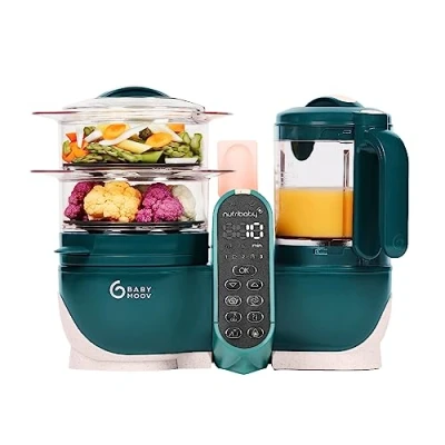 Image de Robot préparation bébé Babymoov Nutribaby + A001136 500 W Vert Opale