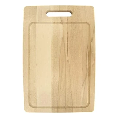 Afbeelding van Rechthoekige houten snijplank 44 x 30 cm Fackelmann Wood Edition