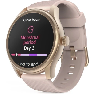 Afbeelding van Hama Smartwatch &quot;5010&quot;, slaapbewaking, rond, waterdicht, 1,38&quot;, rosé
