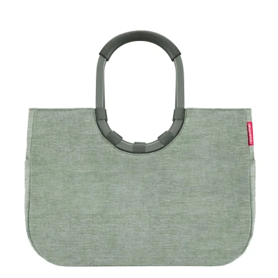 Afbeelding van Reisenthel Loopshopper L Shopper 25L Frame Twist Sage Groen