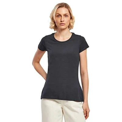 Afbeelding van Damesshirt &#039;Basic Tee&#039; met ronde hals Navy XXL