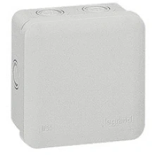Afbeelding van Legrand Aftakdoos Plexo vierkant IP 55 waterdicht grijs 7 ing.