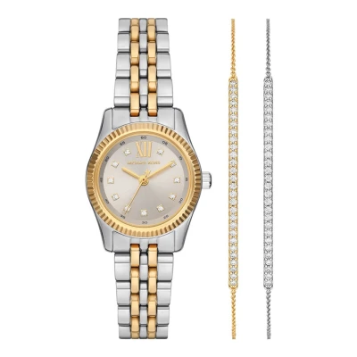Afbeelding van Michael Kors Horloge, Dames, Maat: One Size, Silver gold