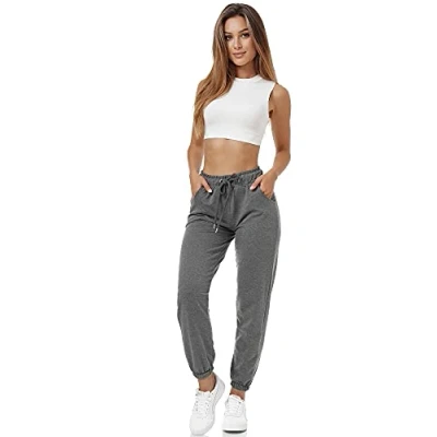 Afbeelding van Tazzio Trainingsbroek, Dames, Maat: Medium, Anthrazit