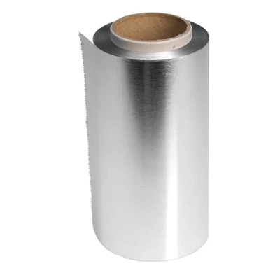Afbeelding van Sibel Aluminium Folie 15MU 10cmx100m Haibu by Kapperskorting.com