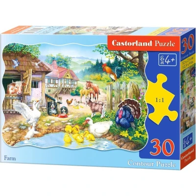 Afbeelding van Castorland Legpuzzel Farm 30 Stukjes