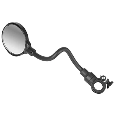Afbeelding van M Wave Uniseks Spy Flex TF fietsspiegel, zwart, Ø 70 mm