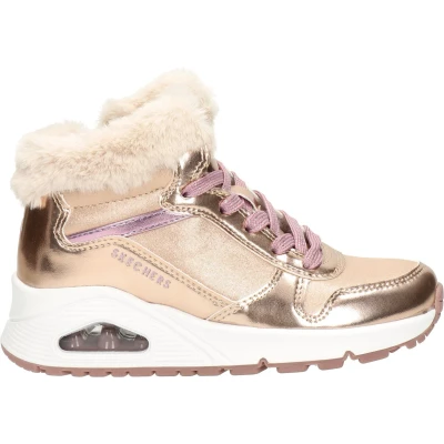 Afbeelding van Skechers Sneakers hoog voor kinderen, Maat: 28, Goud Kunststof