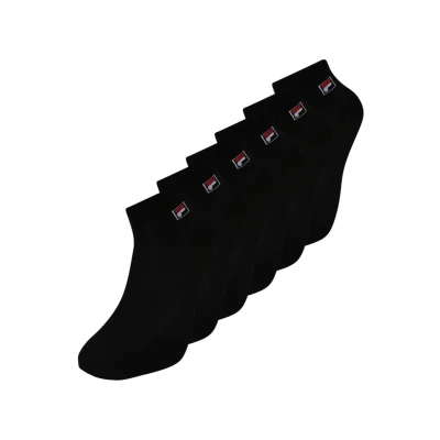 Afbeelding van Fila 6 PACK Sokken, Maat: 39 42, Black