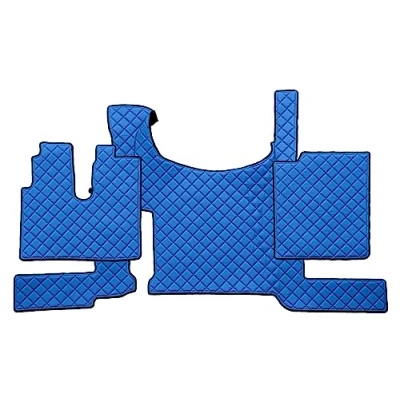 Afbeelding van F CORE Vloermat vrachtwagen compatibel Met MAN TGX 03.21 vloerrem blauw