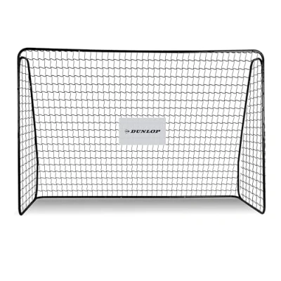 Afbeelding van Dunlop Voetbaldoel Voetbal Goal 300 x 205 120 cm Voetbalgoal Groot Buitenspeelgoed voor Kinderen en Volwassenen Snelle Montage Training Doel Metaal Zwart
