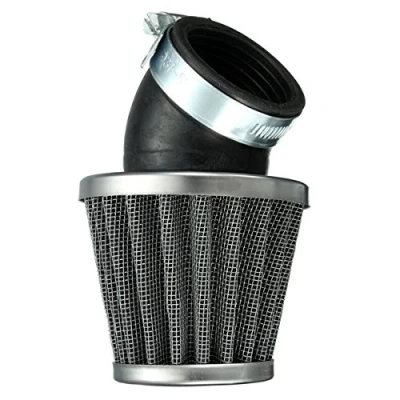 Afbeelding van Alamor 40Mm 45 Graden Luchtfilter Zwart voor 50Cc 110Cc 125Cc 140Cc Pit Dirt Fiets Motorfiets