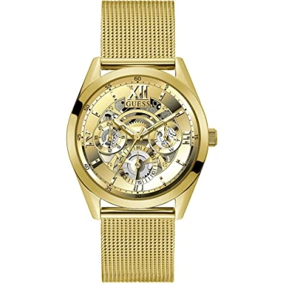 Afbeelding van Guess Tailor Chronograaf goldcoloured, Maat: One Size, Gold/coloured