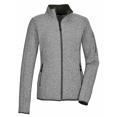Afbeelding van Killtec KOW 111 Women KNT Fleece Jacket Vest Dames Light Iceblue Maat 36