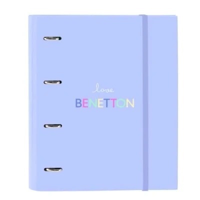 Afbeelding van Ringmap Benetton Lila 27 x 32 3.5 cm