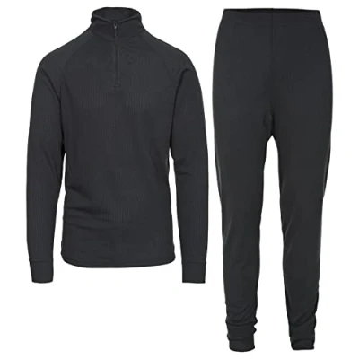 Afbeelding van Trespass, Vrouwen, Functionele broek, UNITE360 Thermische Basislaag Set (XS), Zwart, XS