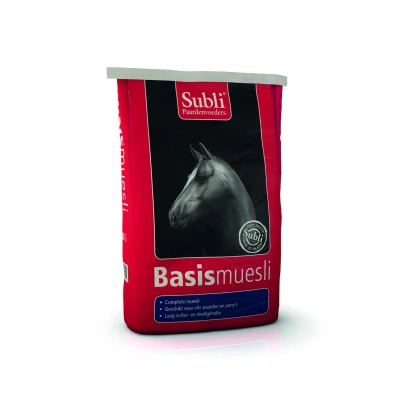 Afbeelding van Subli Basismuesli Paardenvoer 20 kg